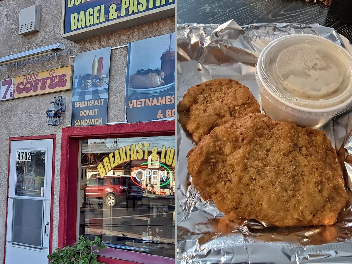 Comfort food in a warm, quiet dining room