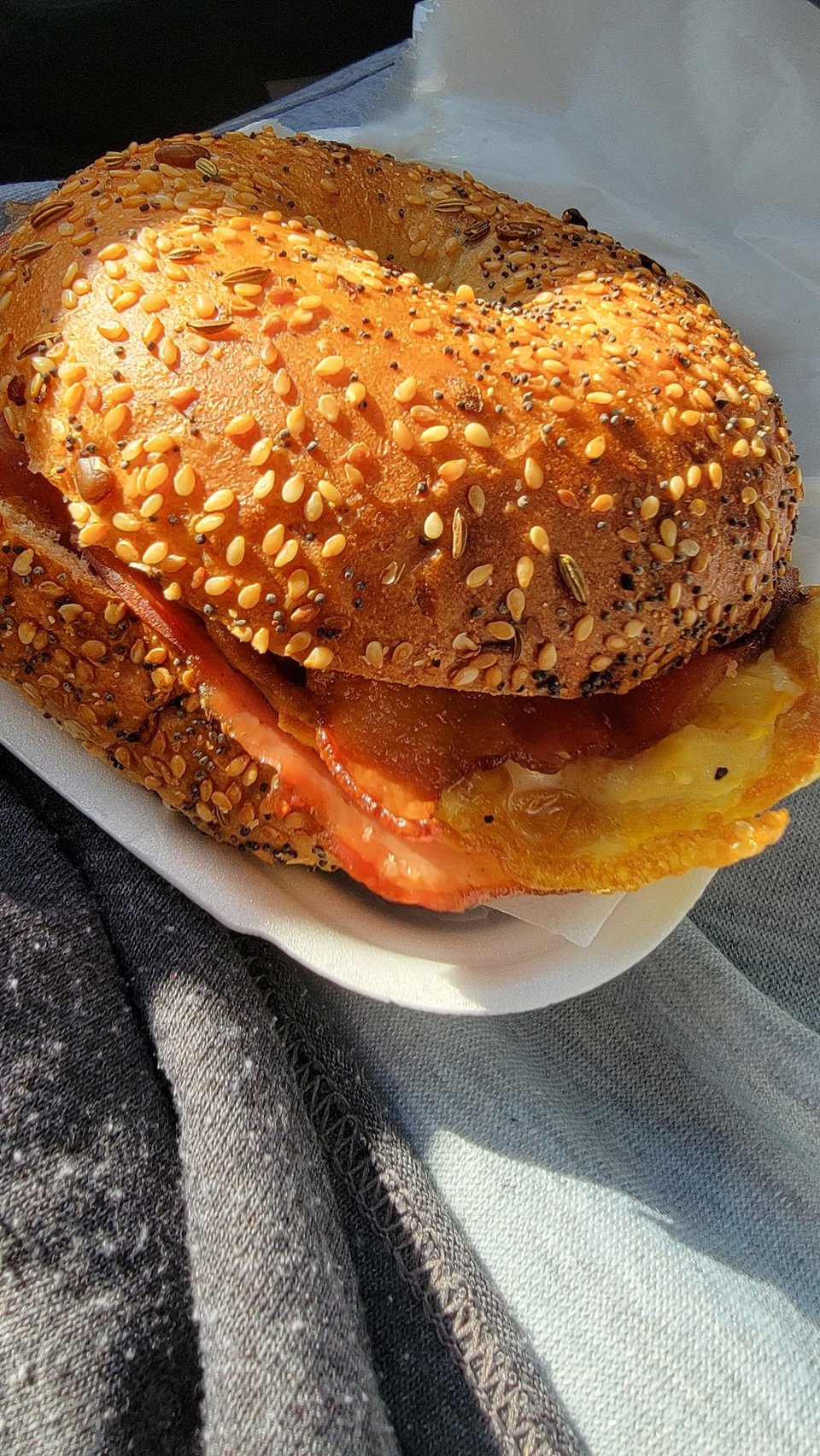 Breakfast Sandwich Bacon Ham